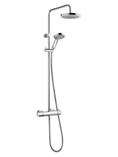 Душевая стойка Kludi Zenta dual shower system 6609505-00