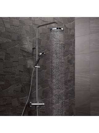 Душевая стойка Kludi Zenta dual shower system 6609505-00