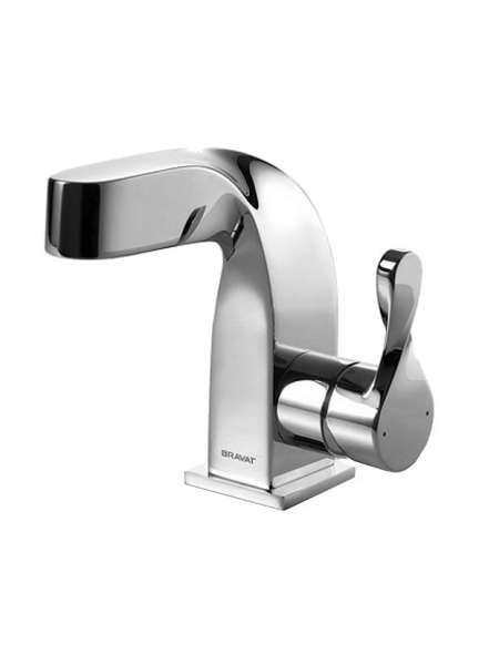 Смеситель Bravat WAVE F174108C для раковины без донного клапана