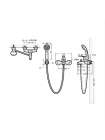 Комплект Bravat для ванной комнаты 3 -1 FIT F00315C