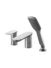 К-кт каскадного смесителя Bravat GINA F565104C-2-RUS на 3 отв, + шланг/душ хром
