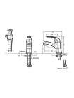 Комплект Bravat для ванной комнаты 3 -1 FIT F00315C