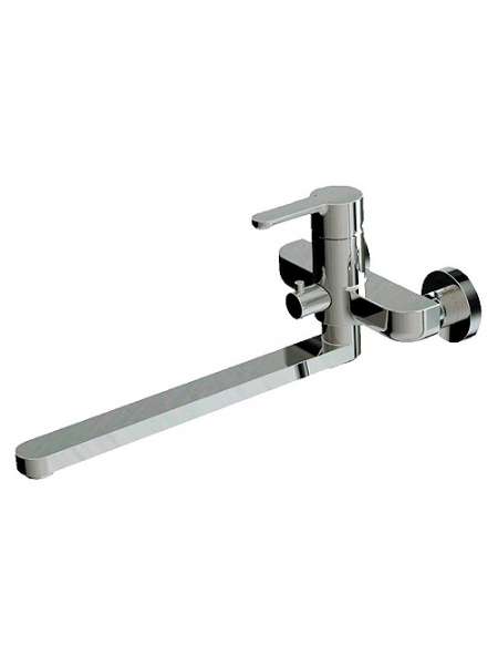 Смеситель Bravat Stream F63783C-LB для ванны с душем излив 300 мм + шланг/душ Stream