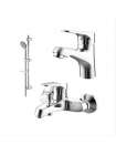 Комплект Bravat для ванной комнаты 3 -1 ECO F00307C/00313С