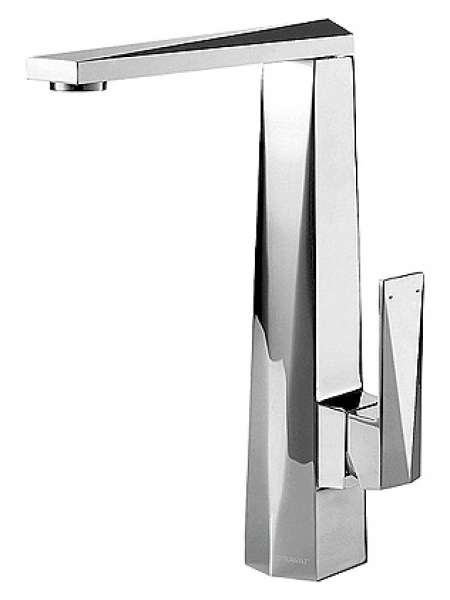 Смеситель Bravat Iceberg F776110C для кухни с высоким поворотным изливом
