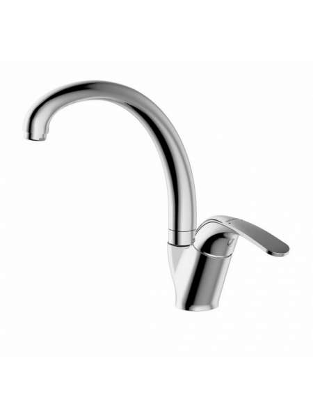 Смеситель Bravat FIT 7F7135188CP-1-RUS для кухни с высоким поворотным изливом
