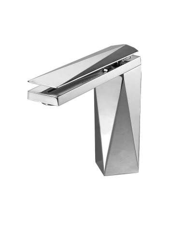 Смеситель Bravat DIAMOND F118102C-2-RUS для раковины высокий, хром