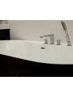 Акриловая ванна BelBagno BB14-NERO/BIA