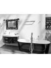 Акриловая ванна BelBagno BB14-NERO/BIA