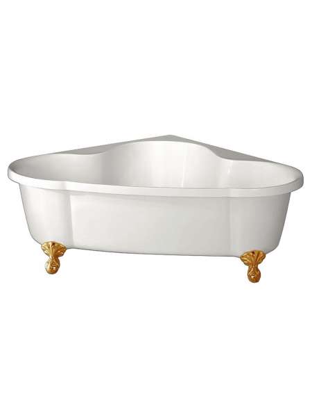 Акриловая ванна BelBagno BB07-ORO ножки золото