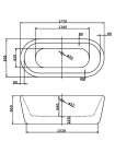 Акриловая ванна BelBagno BB29
