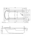 Акриловая ванна Riho Future XL 190
