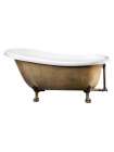 Акриловая ванна BelBagno BB04-BRN/BIA бронза