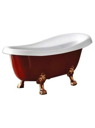 Акриловая ванна BelBagno BB04-ROS