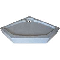 Поддон для душа GuteWetter Deluxe 90x90x16 P серый