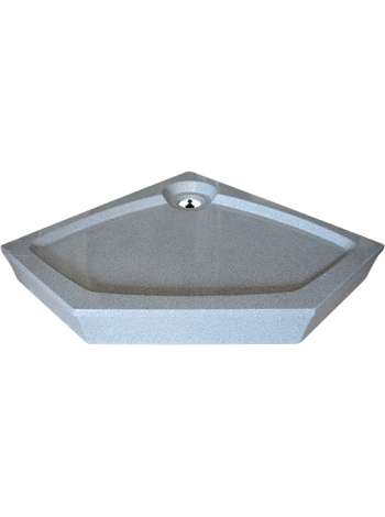 Поддон для душа GuteWetter Deluxe 100x100x16 P серый