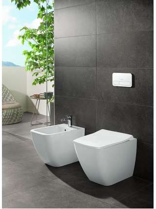 Биде напольное Villeroy & Boch Venticello 4412 00 R1 alpin, Ceramicplus