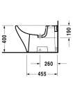 Биде напольное Duravit DuraStyle 228310