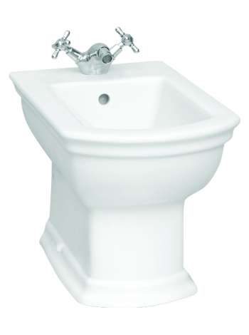 Биде напольное VitrA Serenada 4163B003 с/б отв.