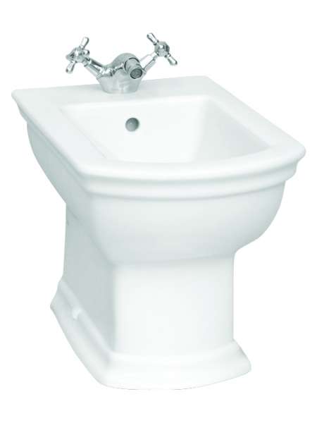 Биде напольное VitrA Serenada 4163B003 с/б отв.
