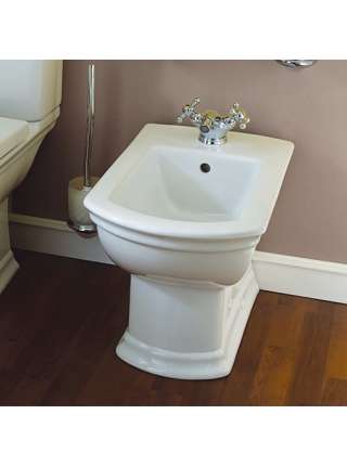 Биде напольное VitrA Serenada 4163B003 с/б отв.