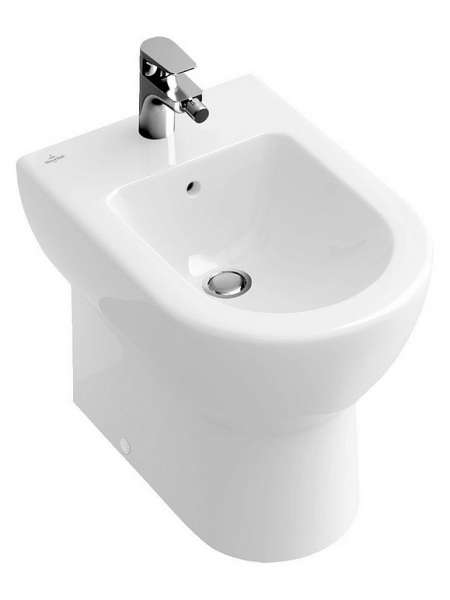 Биде напольное Villeroy & Boch Subway 7410 00R1 alpin, Сeramicplus