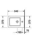 Биде подвесное Duravit Vero 223915