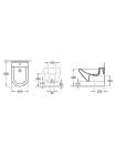 Биде подвесное Villeroy & Boch Lifetime 5475 00R1 alpin