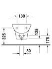 Биде подвесное Duravit Puravida 2247150000