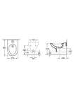 Биде подвесное Villeroy & Boch My Nature Plus 5410 00R1 alpin
