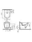 Биде подвесное VitrA S50 5324B003