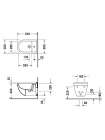 Биде подвесное Duravit Starck 3 2230150000