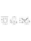 Биде подвесное Villeroy & Boch Joyce 5407 0001 alpin