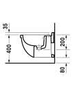 Биде подвесное Duravit Starck 3 2231150000