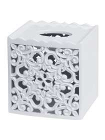 Бокс для салфеток (салфетница) Creative Bath Belle BEL58WH