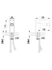 Смеситель Lemark plus Factor LM1608C для биде
