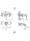 Смеситель Bravat Fit F9135188CP-01-RUS для душа