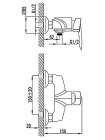 Смеситель Lemark Mars LM3503C для душа