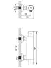 Термостат Lemark Thermo LM7733C для душа