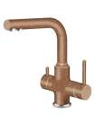Смеситель Lemark Comfort LM3061LM307 для кухонной мойки, терракотовый
