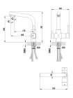 Смеситель Lemark Comfort LM3061C для кухонной мойки
