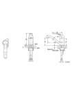 Смеситель Bravat Fit F1233188CP-RUS FIT для раковины