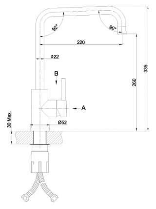 Смеситель Lemark Expert LM5077S для раковины