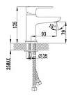 Смеситель Lemark Basis LM3606C для раковины