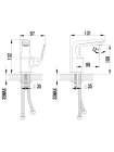 Смеситель Lemark plus Advance LM1206C для раковины
