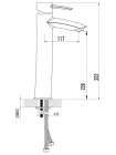 Смеситель Lemark Atlantiss LM3209C для раковины