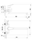 Смеситель Lemark Partner LM6551C для ванны с душем