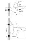 Смеситель Lemark Poseidon LM4232C для ванны с душем