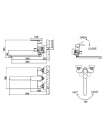 Смеситель Bravat Opal F6125183CP-02L универсальный
