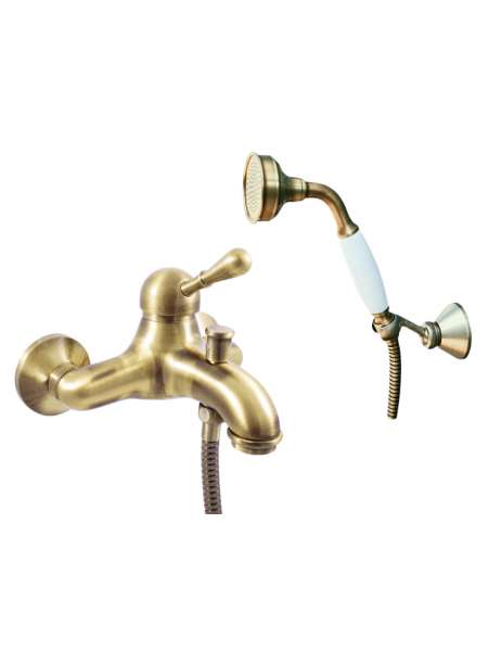 Смеситель Rav Slezak Labe Mosaz L054.5/2SM для ванны с душем